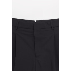 AMI NOIR WIDE BERMUDA SHORTS